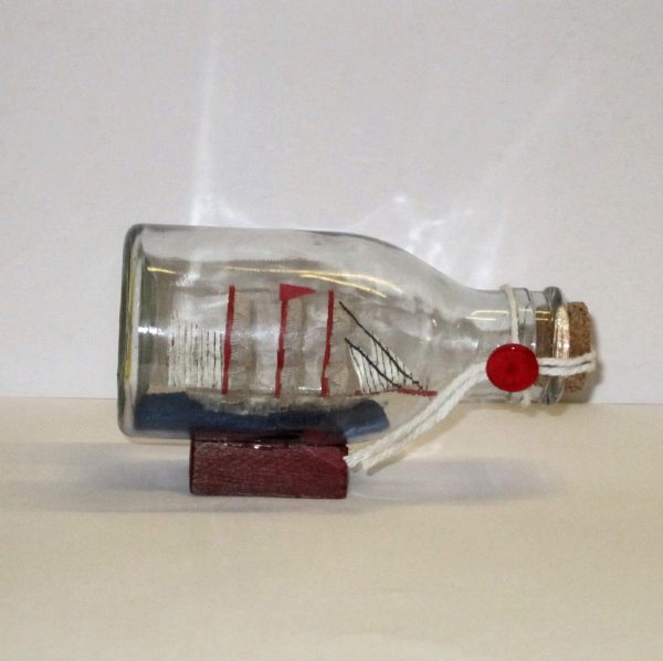 barca bottiglia vetro - andrea fanciaresi vendita online
