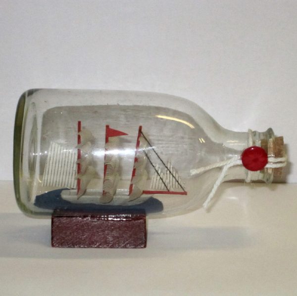 barca bottiglia vetro - andrea fanciaresi vendita online