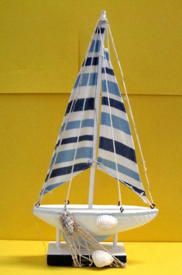 barca vela legno luci led - andrea fanciaresi vendita online