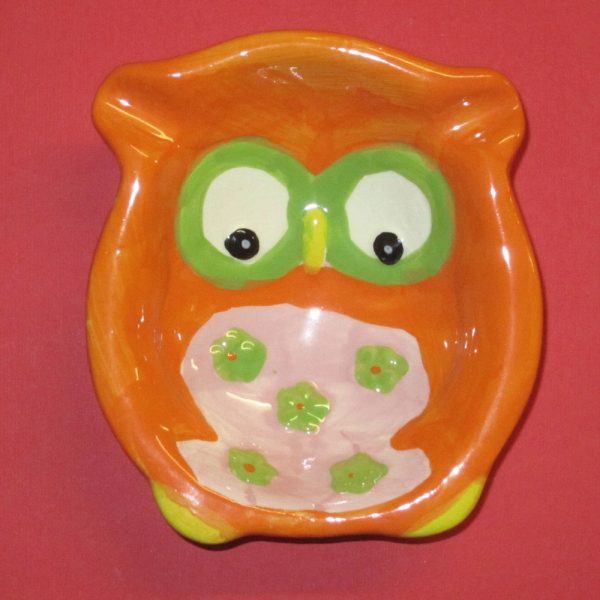 posacenere gufo ceramica - andrea fanciaresi vendita online