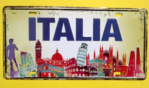 targa metallo italia - andrea fanciaresi vendita online
