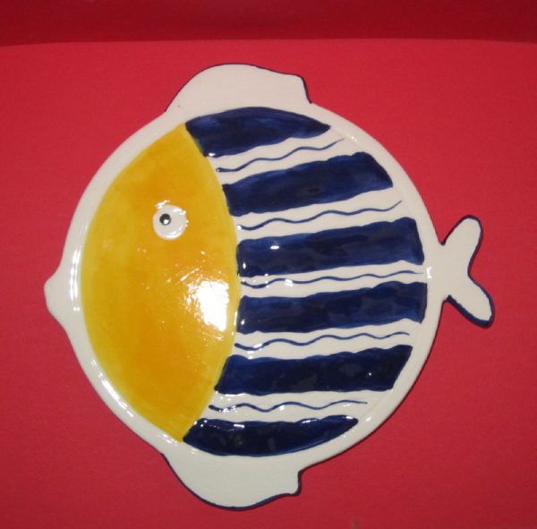 sottopentola pesce ceramica - andrea fanciaresi - vendita online