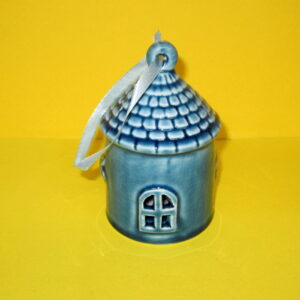 lanterna led ceramica turchese - andrea fanciaresi vendita online