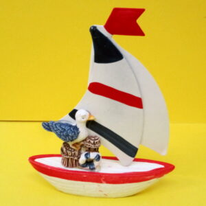 barca legno vela metallo - andrea fanciaresi vendita online