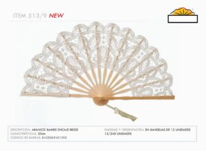 ventaglio legno 513-9 - andrea fanciaresi vendita online